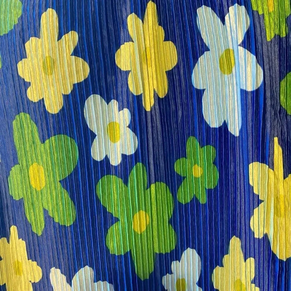 Black History Month Floral Pleated Casual Button Up Shirt Top Women Plus XXL - Picture 7 of 8